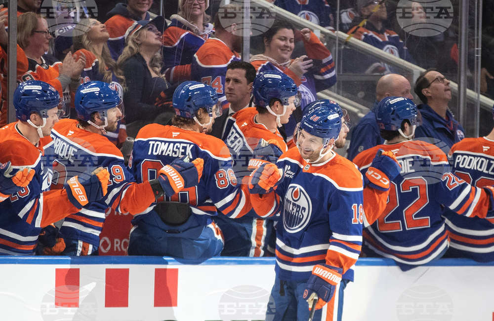 Red Wings Oilers Hockey