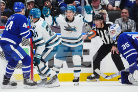 Sharks Maple Leafs Hockey