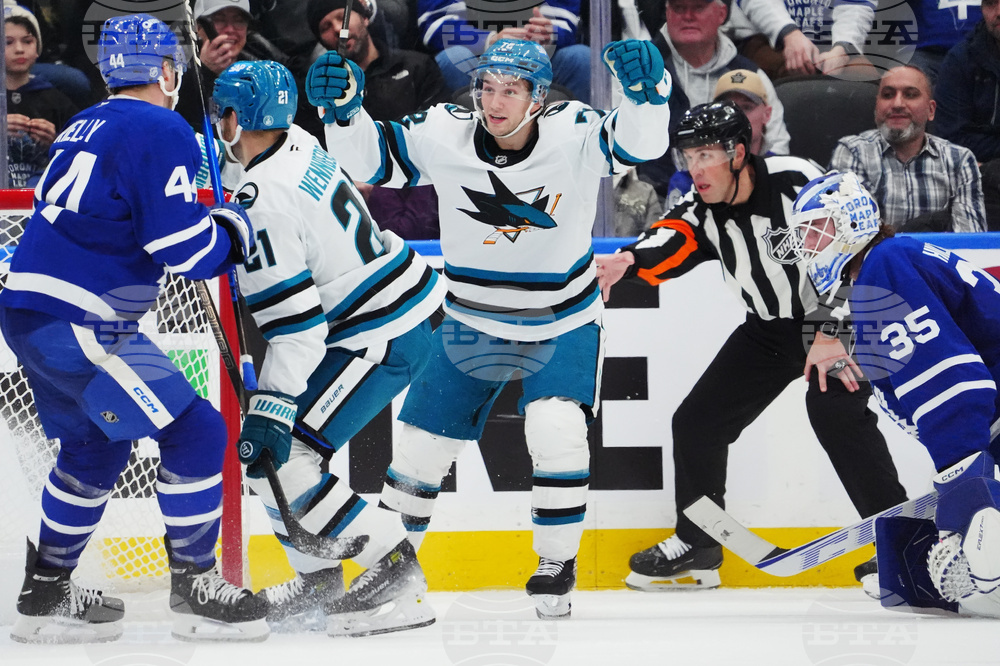 Sharks Maple Leafs Hockey