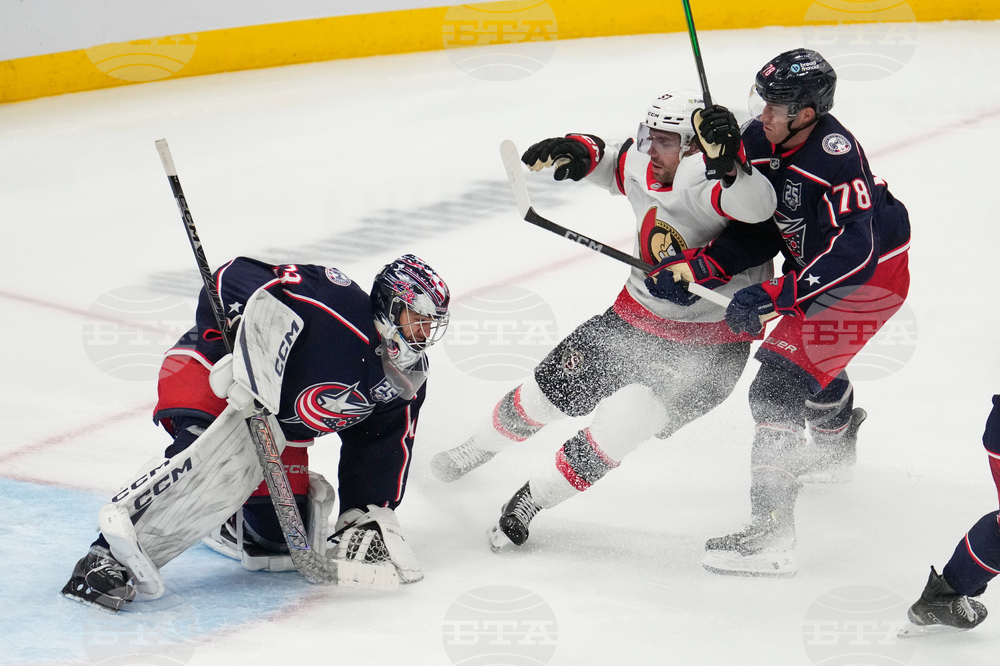 Seantors Blue Jackets Hockey