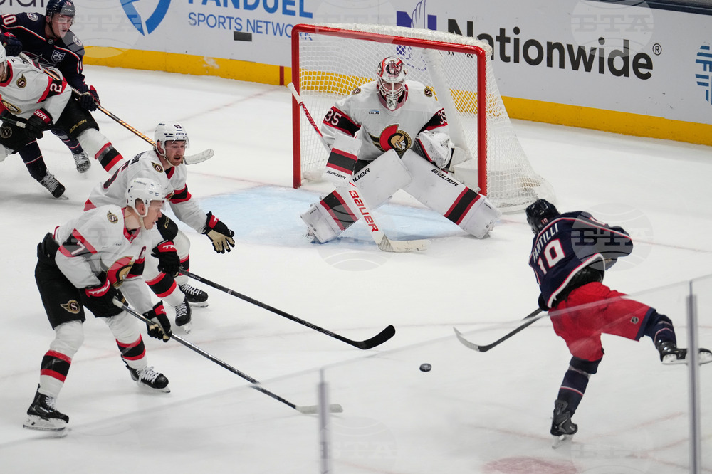 Seantors Blue Jackets Hockey