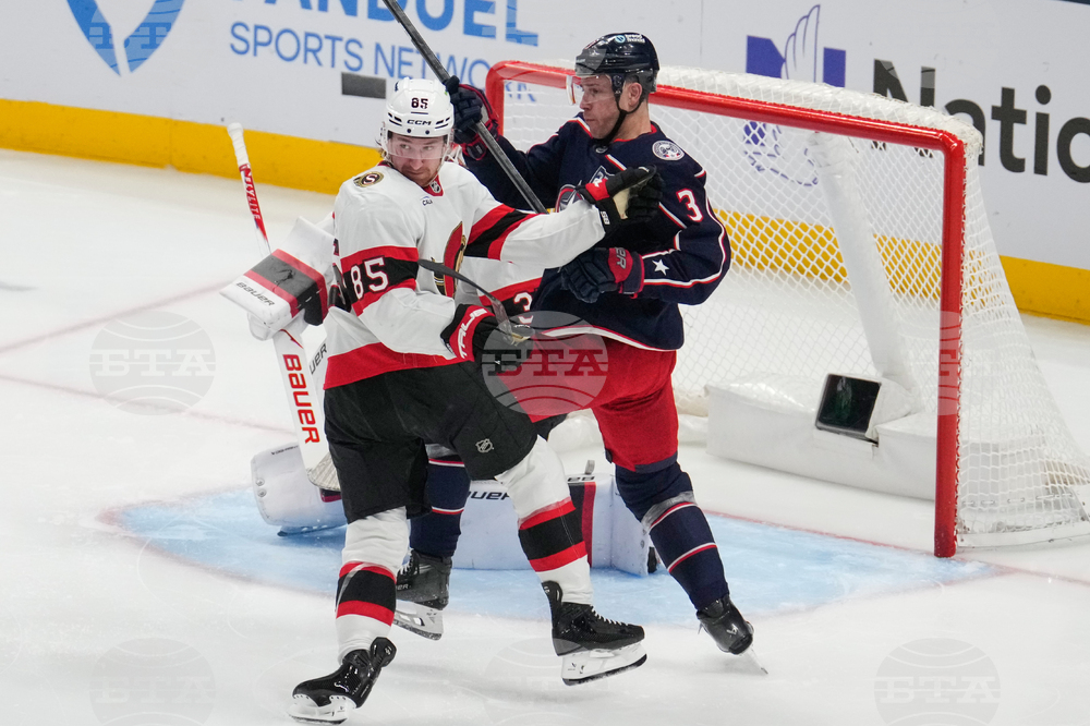 Seantors Blue Jackets Hockey