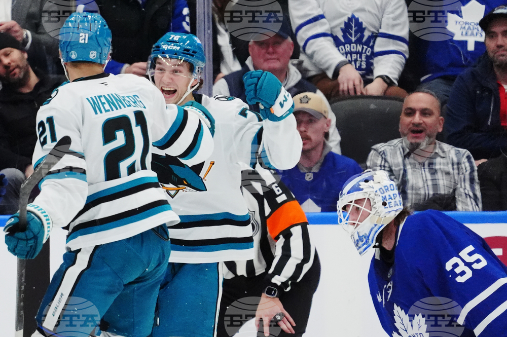 Sharks Maple Leafs Hockey