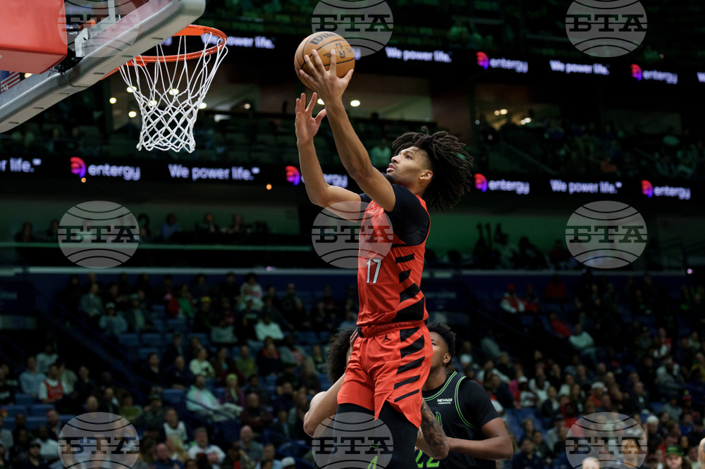 Trail Blazers Pelicans Basketball