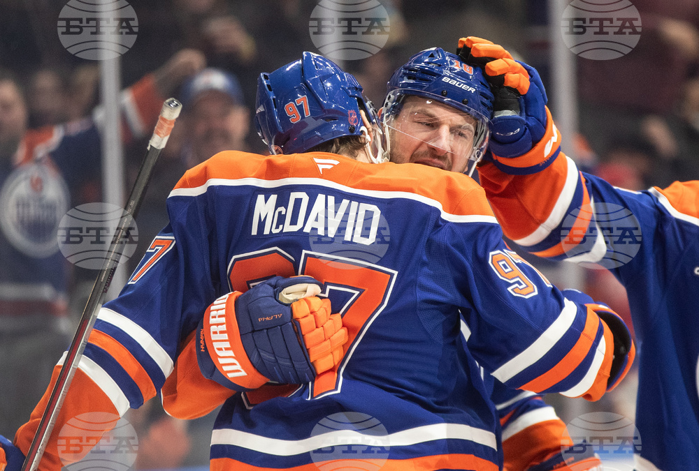 Red Wings Oilers Hockey