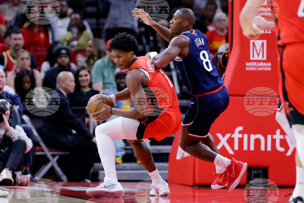 Clippers Rockets Basketball