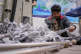 Afghanistan Disabilities Sock Factory