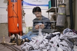 Afghanistan Disabilities Sock Factory