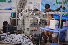 Afghanistan Disabilities Sock Factory