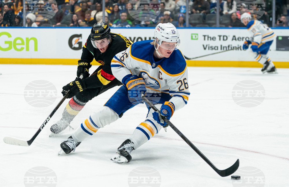 Sabres Canucks Hockey