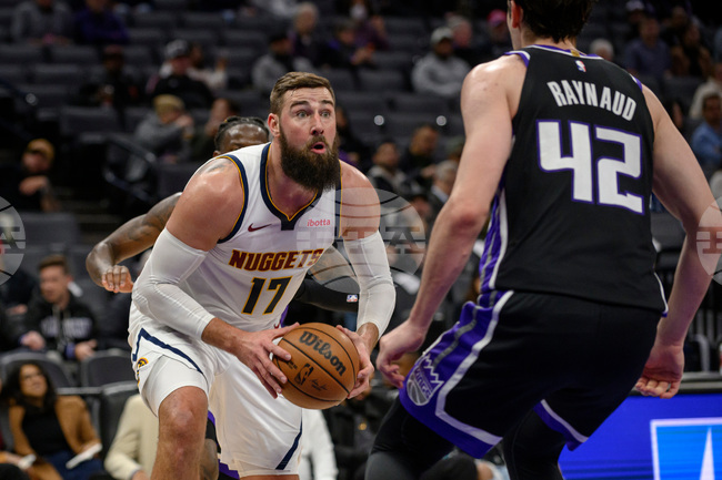 Йонас Валанчюнас ще отсъства месец за баскетболния Денвър Нъгетс заради травма