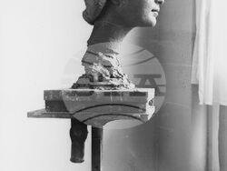 Фотография на портрет на Теофана Калчева, без година, фотограф: неизвестен,  фотографски фонд Галерия Васка Емануилова, филиал на Софийска градска художествена галерия. Снимка: СГХГ