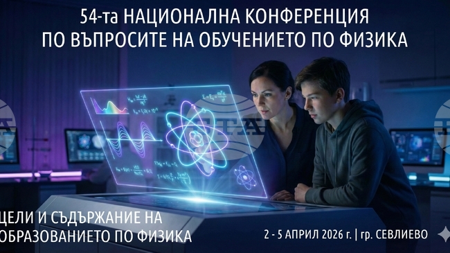54-та Национална конференция по въпросите на обучението по физика на тема „Цели и съдържание на образованието по физика“