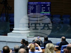 Народно събрание - оставка на правителството - гласуване