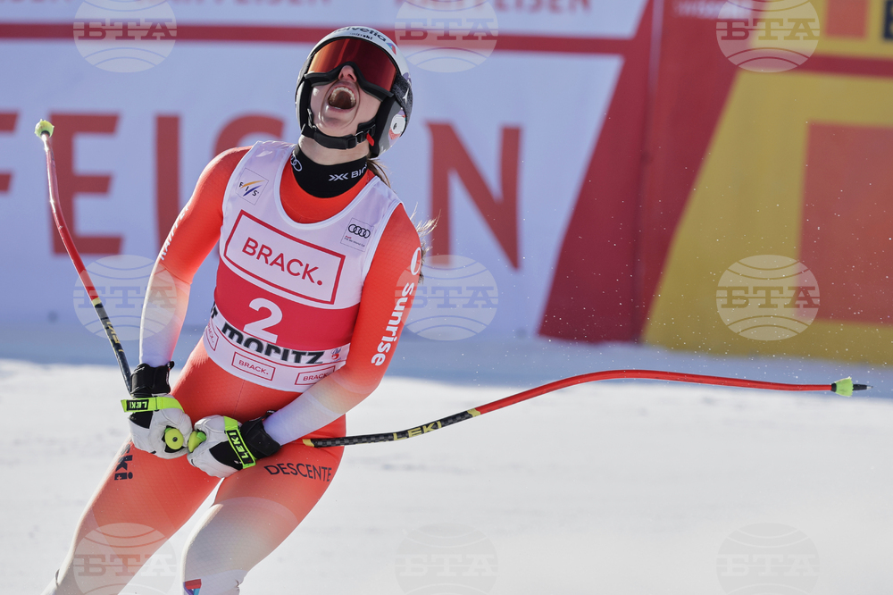 CORRECTION Switzerland World Cup Alpine Skiing