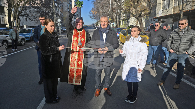 Седем улици в квартал „Плиска“ в Монтана бяха открити след основен ремонт