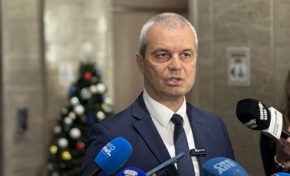 Костадин Костадинов: Внасяме решение за отлагане на еврозоната заради форсмажорни обстоятелства