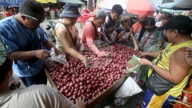 ФНА: Филипинските власти търсят начини за справяне със скока на цените на червения лук