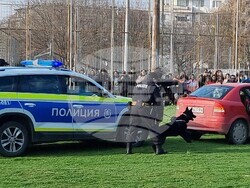 Варна - полицейски кучета - демонстрация