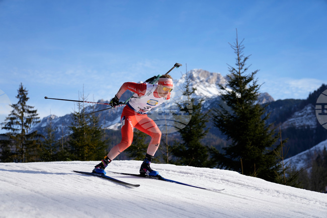 Austria World Cup Biathlon