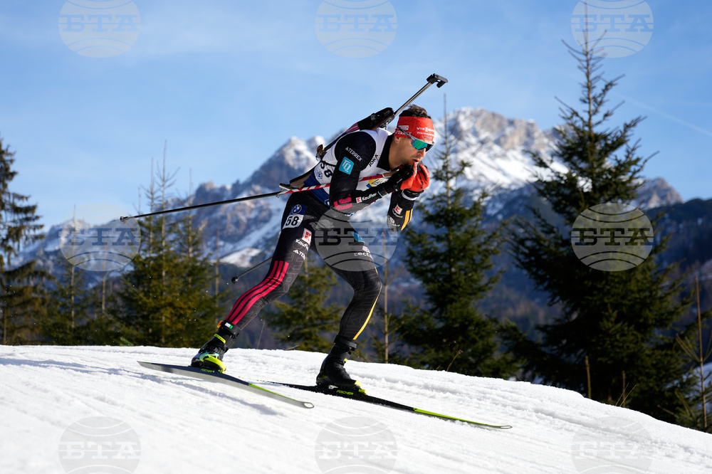 Austria World Cup Biathlon
