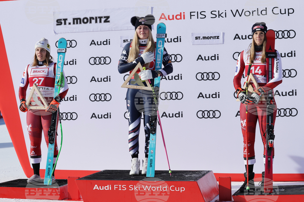 Switzerland World Cup Alpine Skiing