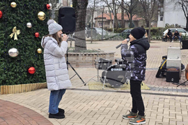 Добрич - концерт край елхата