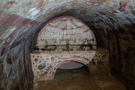 Turkey Tomb Fresco