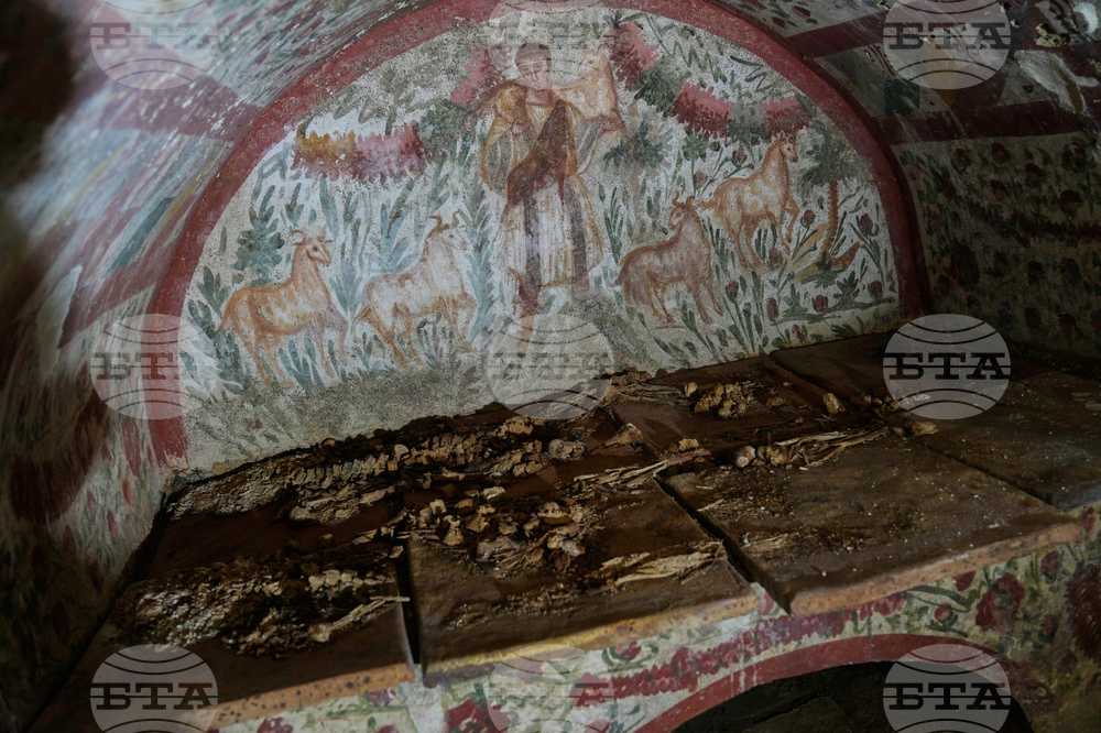 Turkey Tomb Fresco