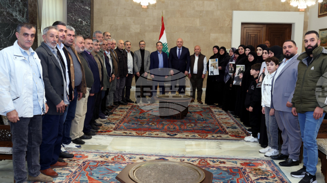 ННА: Ливанският президент заяви, че връщането на задържаните в Израел ливански граждани е приоритет на преговорите 