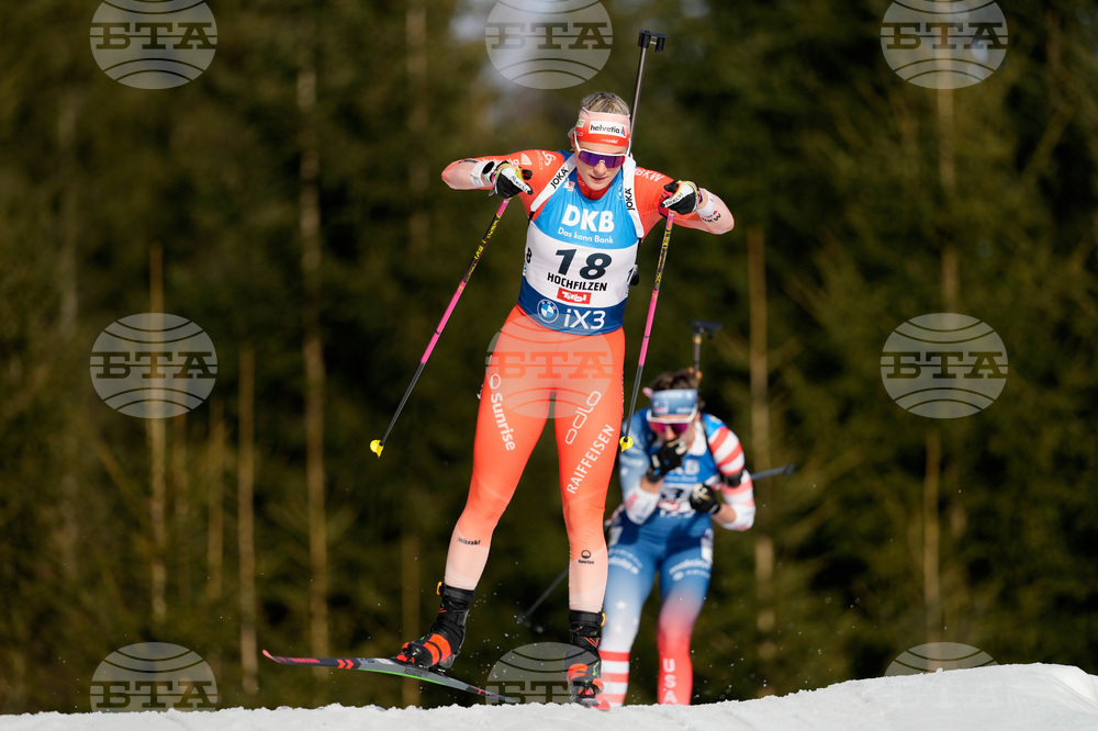 Austria World Cup Biathlon