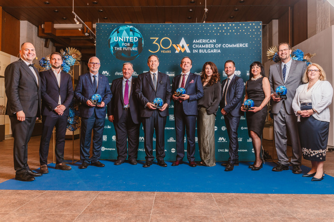 Американска търговска камара в България изпраща силна 2025 г., в която отбеляза и своите първи 30 години 