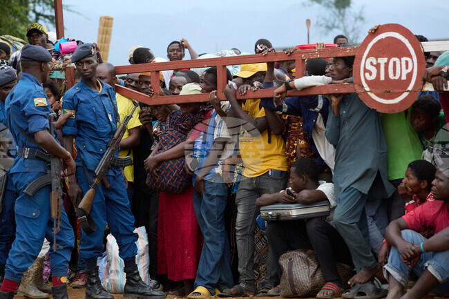 APTOPIX Burundi Congo Refugees