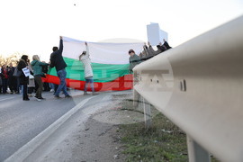 Пловдив - протест с искане за премахване на мантинелите и разширяване на пътя