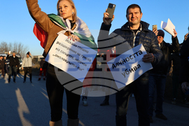 Пловдив - протест с искане за премахване на мантинелите и разширяване на пътя