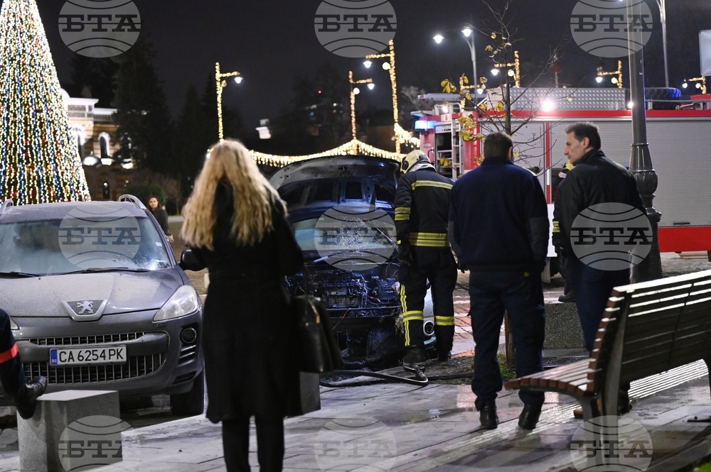 Електрически автомобил - пожар