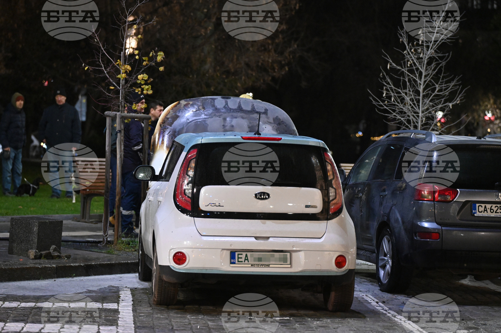 Електрически автомобил - пожар