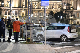 Електрически автомобил - пожар