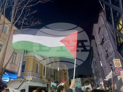 Дом на Европа - протест в защита за правата на палестинците