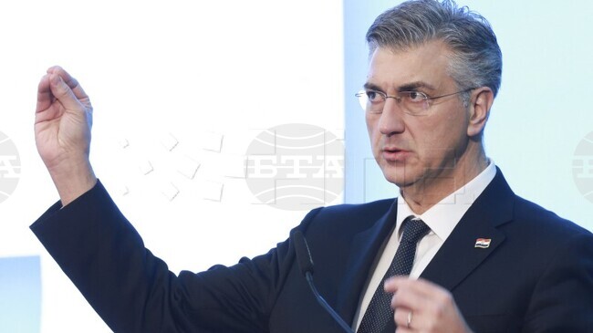 ХИНА: Хърватия ще внася по 1,5 милиарда евро годишно в бюджета на ЕС в периода 2028-2034 г., прогнозира премиерът Андрей Пленкович