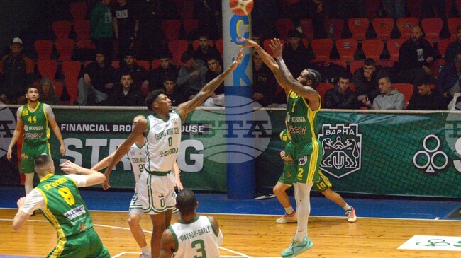 Черно море Тича постигна убедителна победа над Шумен в НБЛ