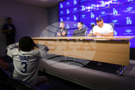 Dodgers Diaz Baseball