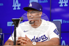 Dodgers Diaz Baseball