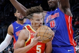 Hawks Pistons Basketball
