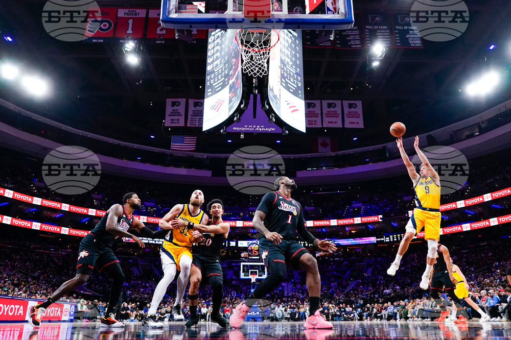 Pacers 76ers Basketball