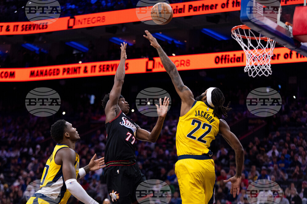 Pacers 76ers Basketball