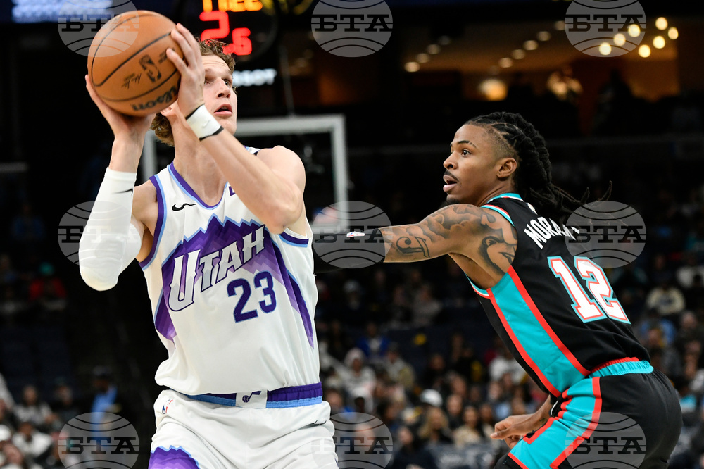 Jazz Grizzlies Basketball