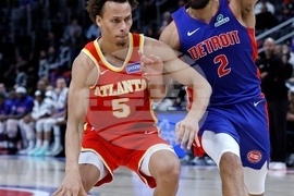 Hawks Pistons Basketball