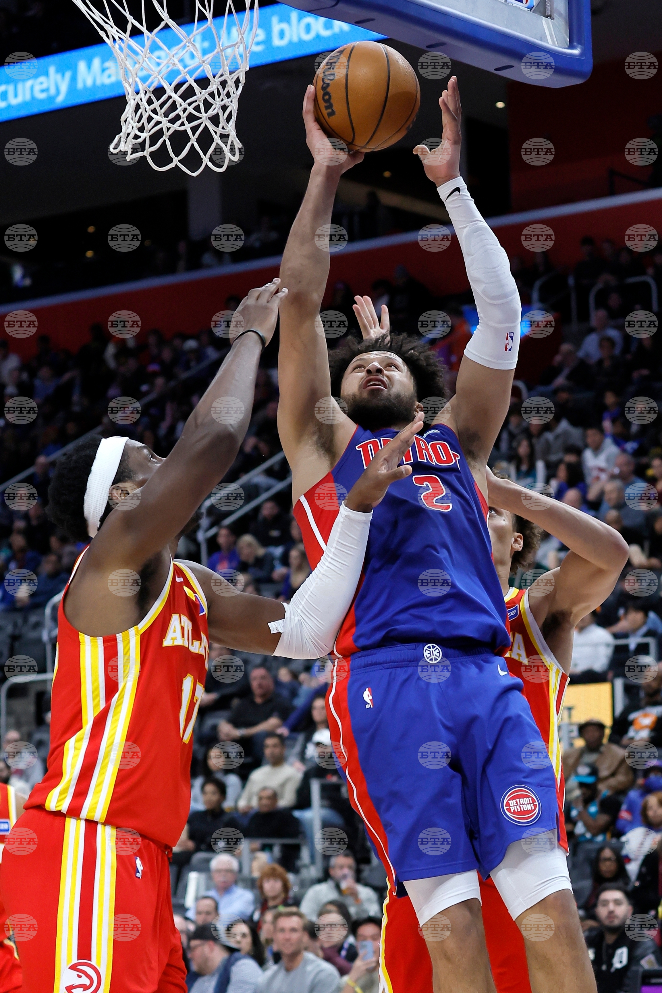 Hawks Pistons Basketball
