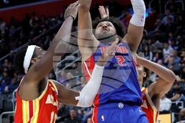 Hawks Pistons Basketball